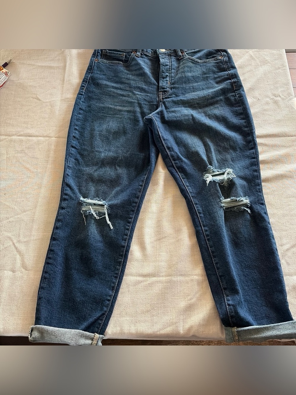 0070-Old Navy Dark wash O.G. Straight